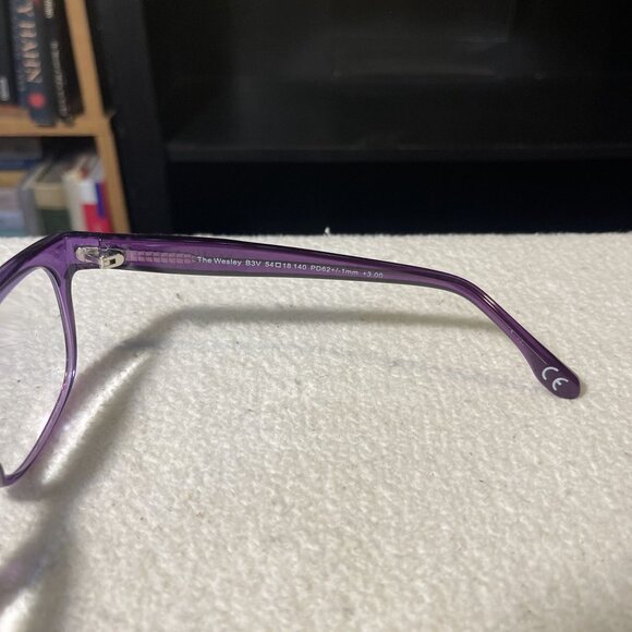Prive Revaux  The Wesley Eyeglasses 54-18-140 PD62+/-1mm Frames Purple - Picture 4 of 9